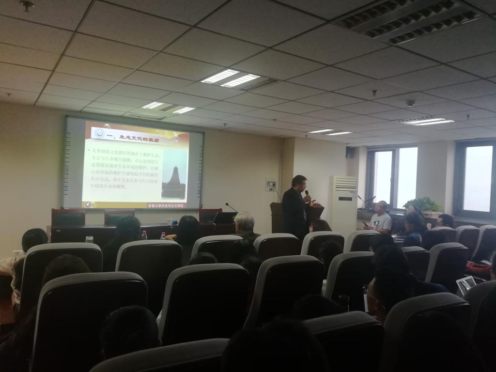 圖為:我院羅康隆教授學術講座現場