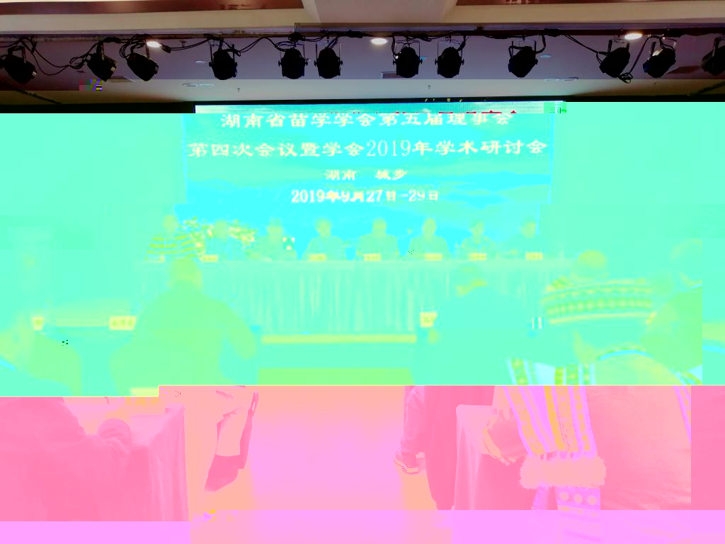 圖為會議開幕式現場