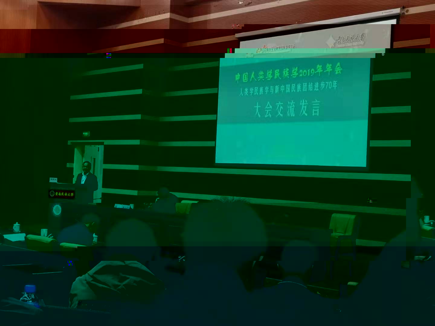 圖為吳合顯老師作專題總結發言